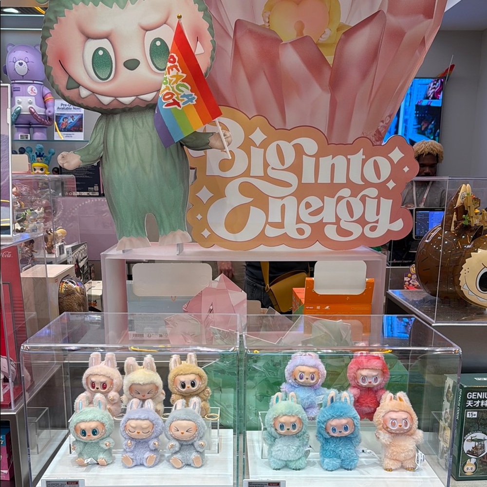 ISO Labubu Cute Bunny Plush Figures Set